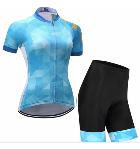 Uniforme Ciclismo. Maillot. Completo Corto. Mtb Ruta. Mujer.