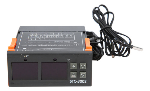 Sensor Digital De Sonda Ntc Doble Con Doble Pantalla Stc-300