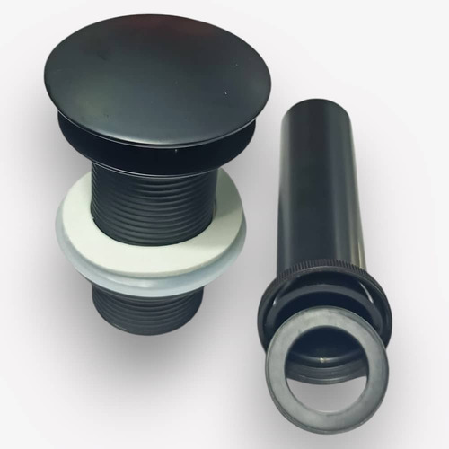 Desague P/lavamanos Sin Rebose Acero Inox. Negro Manytiles