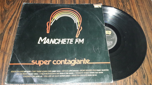 Lp Vinil  Manchete Fm       Super Contagiante