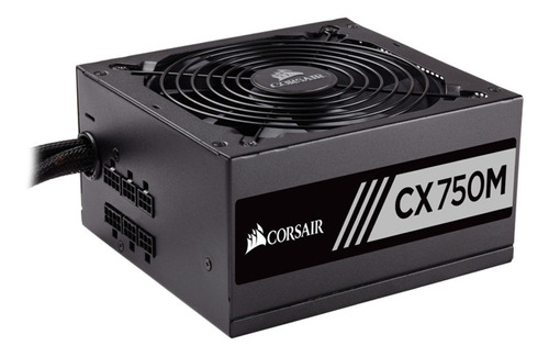 Fuente de poder para PC Corsair CX-M Series CX750M 750W black 100V/240V