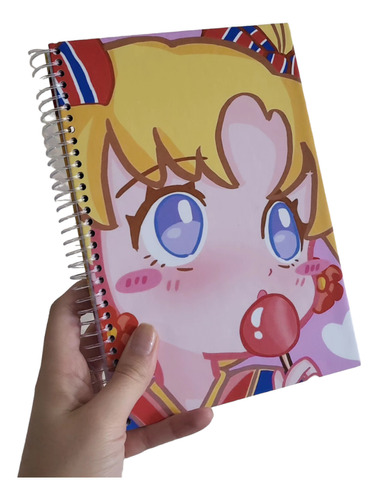 Agenda Emprendedora Lashista  Personalizada Sailor Moon