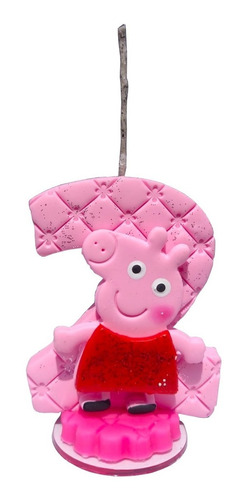 Vela Peppa Pig 2 Aninhos Festa, Aniversario