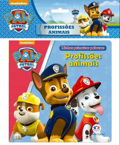 Livro Patrulha Canina - Profissoes Animais