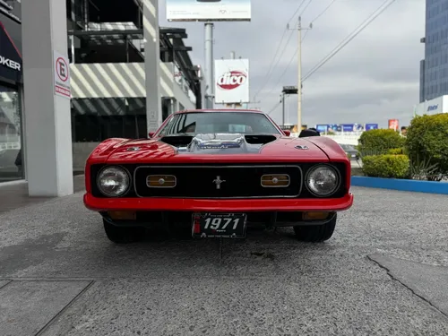 Ford Mustang Gt 351 Hard Top Dos Puertas Rojo 1971
