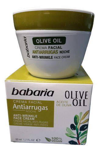 Babaria Crema Facial Antiarrugas 50ml - mL a $1320