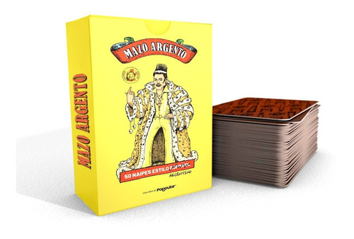 Juego Naipes Cartas Españolas Truco Mazo Argento Previa