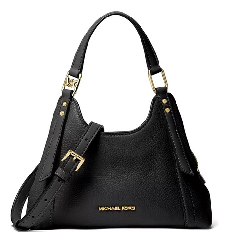 Bolsa Michael Kors Original Mini Crossbody Arlo Cuero Negro