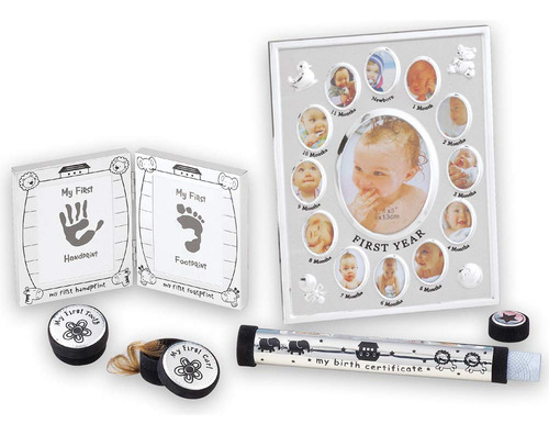 Collections Etc Baby Keepsake - Juego De Regalo De 5 Piezas