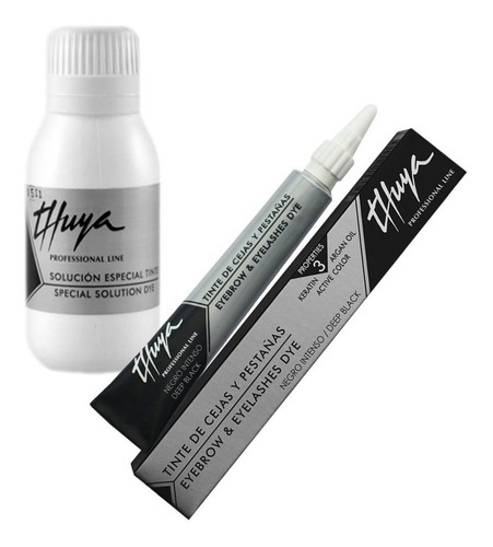 Kit De Tintura Cejas Y Pestañas Thuya Tinte Profesional