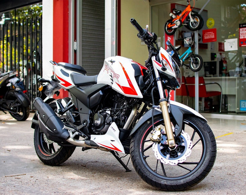Imagen 4 de 12 de Tvs Rtr 200 Fi Naked Moto 0km Financiada Urquiza Motos