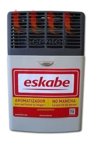 Imagen 4 de 6 de Estufa Eskabe Sin Salida Miniconvex 3000 Kcal/h Aromatizador