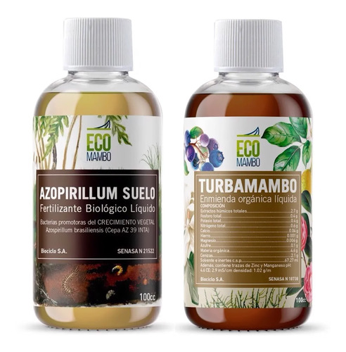 Ecomambo Turbamambo Enmienda Orgánica Con Azopirillum 100ml
