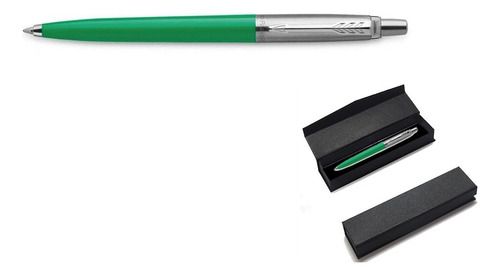 Pluma Parker Para Regalo Grabada Laser Personalizada - Verde