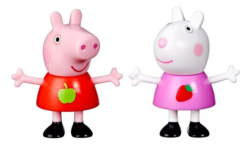Set De Figuras Peppa Pig Y Sus Amigos , Hasbro