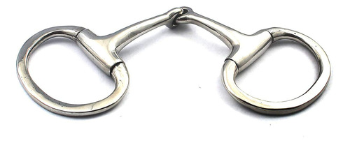 S Eggbutt Pony Bit Snaffle Acero Inoxidable Bt-0030 Mejor