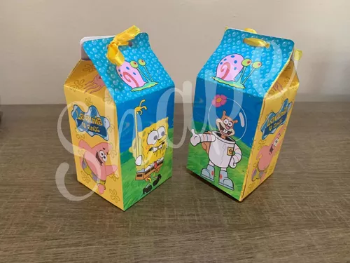 Kit 40 Caixas Bob Esponja