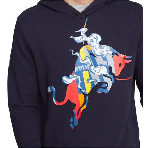 Sudadera Con Capucha Puma Red Bull Dynamic Bull Para Hombre