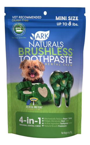 Ark Naturals Pasta De Dientes Sin Escobillas, Masticables D.