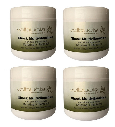 Shock Multivitaminico  Volbucle 200grs X 4 Unidades