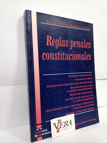 Reglas Penales Constitucionales / Barberá De Riso, María