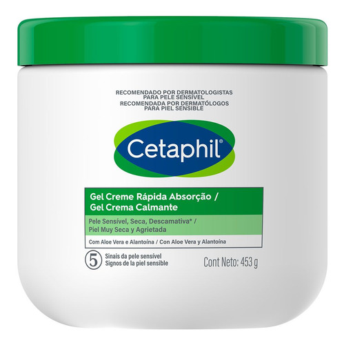 Cetaphil Gel Crema Calmante Corporal Hidrata Piel muy Seca