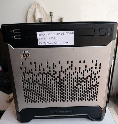 Proliant Microserver G8, Ram 8 Gb, Hd 4t Procesador E3-1230