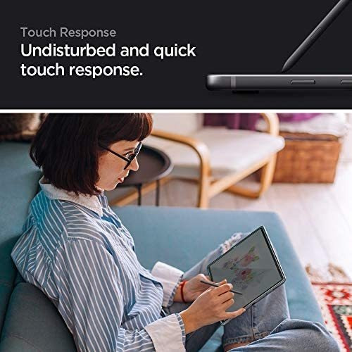 Imagen 4 de 7 de Vidrio Templado Spigen Para Galaxy Tab S6 Lite 10.4