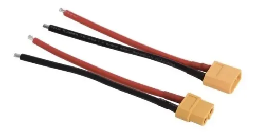 FLY RC Lot De 2 Câbles Adaptateurs XT60 Femelle Vers Fiche Banane 4 Mm – Silicone 12 AWG, 30 Cm, Pour Chargeurs ISDT Et Accessoires RC