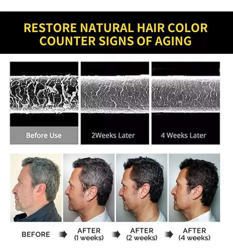 Champú De Tinte Instantáneo Para Cabello Castaño De 100 Ml