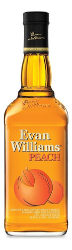 Whisky Americano Evan Williamas Peach (pessego) - 1l