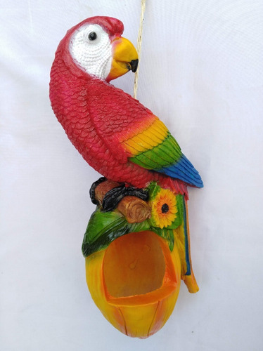 Imagen 1 de 5 de Guacamaya, Macetero Colgante De 40 Cm.