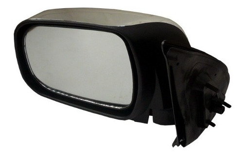 Retrovisor Manual Izquierdo / Cromo Para Hilux (06' Al 12') 