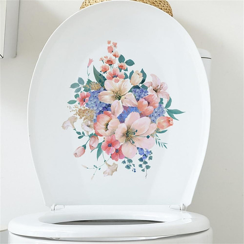 Pegatinas De Inodoro Autoadhesivas Para Tapa De Inodoro Baño
