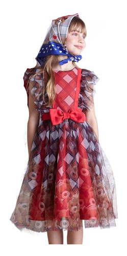 Imagem 1 de 3 de Vestido De Festa Infantil Monnalisa For Petit Cherie 22008