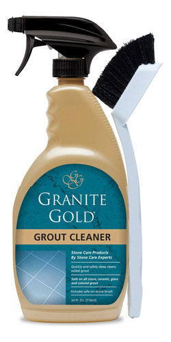 Granite Gold Spray Limpiador Lechada Cepillo Para Piedra