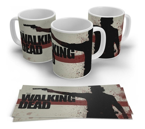 Taza Plastica Sublimada The Walking Dead Serie #657