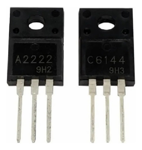 E09a7418a + 01 Par Transistores C6144 A2222 + F1 Para Epson