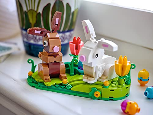 Juego De Juguetes De Construcción Lego Easter Rabbits Displa