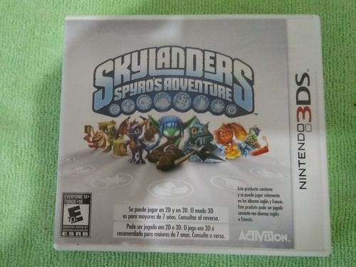 Juego Nintendo 3ds Skylanders Spyros Aventure Venta O Canje