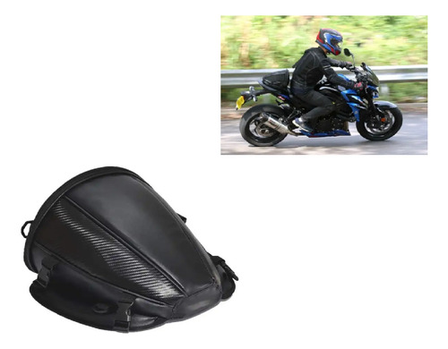 Bolso Para Moto Trasero Ecocuero Multifuncion + Envio