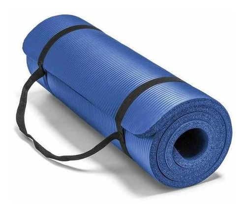 Tapete Personal Yoga Pilates Home Fitness 180x60cm X 10mm