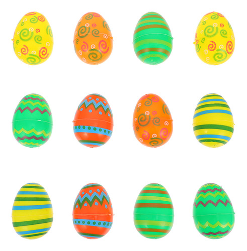 Easter Supply, Huevos De Pascua, Dibujos Animados, 12 Unidad