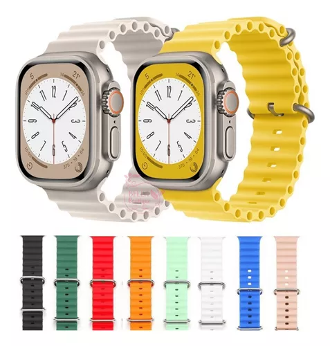 Pulseira Oceano Para Apple Watch Ultra 49mm 45mm 44mm 42mm