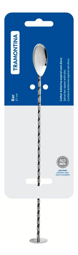 Tramontina Colher 27cm Bailarina Com Disco Espiral Aço Inox