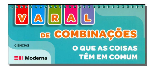 Livro Varal De Combinacoes, De Ial Moderna. Editora Moderna, Capa Mole Em Português, 1899