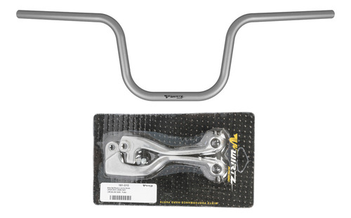 Manubrio X6 Gris + Manijas Cortas Honda Cr 125 05-07 Wirtz