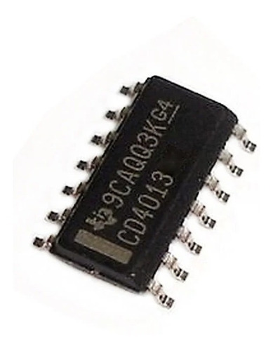 Cmos 4013 Smd - Two D-flipflops