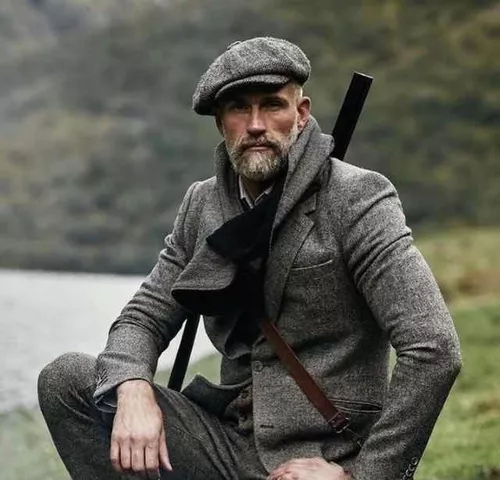 Boina Masculina Inglesa Série Peaky Blinders Em Lã Escamada Mais Vendida  Pronta Entrega No Brasil