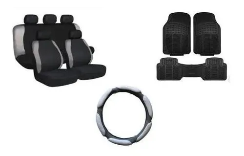 comprar Forros Asientos + Volante + Gomas Piso Mitsubishi L200 4x2